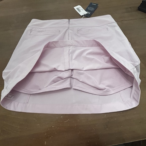 NWT Cutter & Buck CB Size S Skort DryTec Golf 50 UPF Pink Tennis Skirt Woman's - Picture 8 of 8